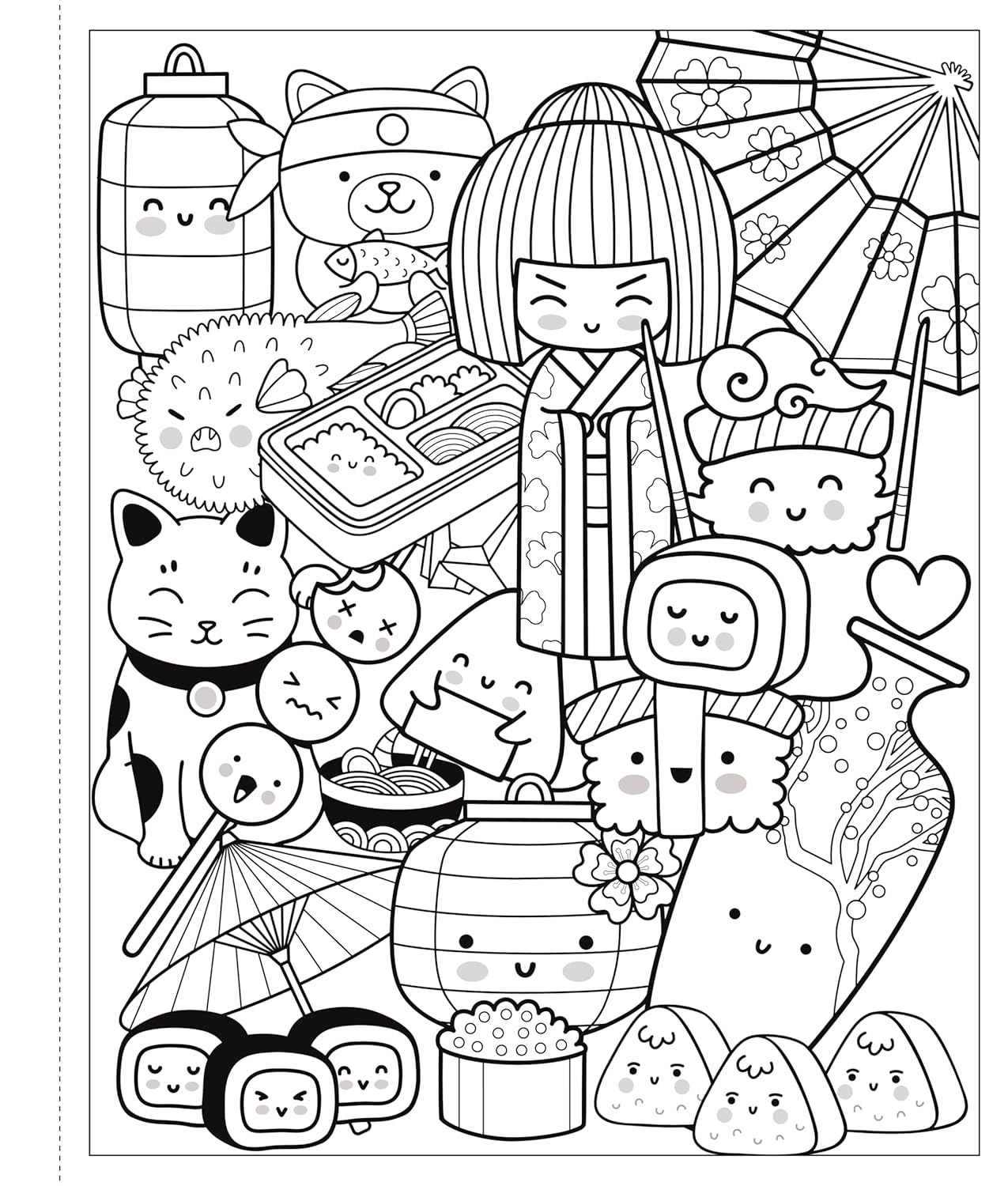 Mangatopia - Anime and Manga Coloring Book